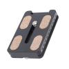50MM Quick Release Plate with 1/4in Screw for Arca Type Tripod Mount view 4