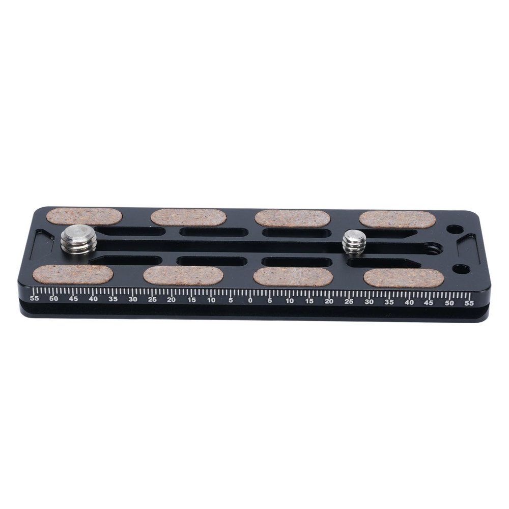 110MM Quick Release Plate Aluminum Tripod Mount with 1/4 3/ Screws for DSLR