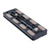 110MM Quick Release Plate Aluminum Tripod Mount with 1/4 3/ Screws for DSLR view 3