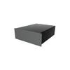 RM4U1922SBK, Enclosure; Rack Mount/Desktop; Extruded Alum; 4U; 19in; Solid; Black; 7x16.6x22 view 1