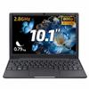 BINTEC 10.1 inch Ultra-Thin Portable Mini Laptop,Celeron N4000 Processor (up to 2.8Ghz), 8GB RAM DDR4,Weight only About 0.8Kg,Built-in Webcam, WiFi, Easy to Carry (Gray, 8G+256GB SSD) view 1