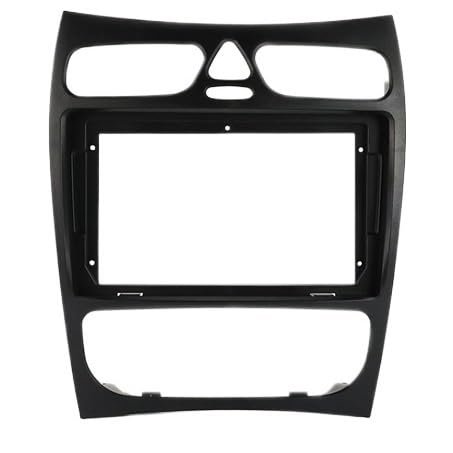 Car Stereo Radio Fascia Car Radio Frame Fascia Adapter Kit For Benz CLK Class W209 CLK55 CLK240 CLK320 CLK50 2002-2005 Android Radio frame Panel radio-cabinet(Cable-canbus)