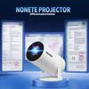 [2026 Upgraded] Mini Projector Support 4K 1080P FHD Auto Keystone 270 Rotatable with WiFi 6 and Bluetooth 5.2 Projector Portable Compatibile with HDMI/TV Stick/Memory Stick/Laptop,White view 3