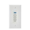 Da-Lite DL16622 Smart Low-Voltage Wall Switch (White) view 4