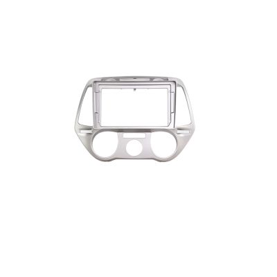 Car Stereo Radio Fascia 9 Inch Car Fascia Frame Cable Fit For Hyundai I20 2008-2011 Android Big Screen Radio Dash Fitting Panel Kit radio-cabinet(I20 FrameB Cable)