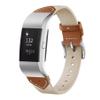 Gheper Band Compatible with Fitbit Charge 2 /Charge 2HR Woven Nylon & Genuine Leather Replacement Bands Quick Release Strap view 1
