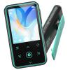 AGPTEK 64GB MP3 Player with Clip, 1.8 inch Bluetooth 5.3 Music Player with FM Radio, Voice Recorder for Sport Running, Supports up to 128GB Memory Card, Model: M2, Blue view 1