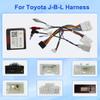 DVRMEDIA Car Stereo Wire Harness for Toyota Camry 4Runner Corolla Highlander Tundra Sienna Tacoma, 16 PIN Power Cable with Canbus for Toyota Aftermarket Radio Support J-B-L Amplifier SWC view 2