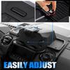 AUPOWER Tablet Phone Holder for Polaris Ranger XD 1500, Adjustable Device Holder GPS Navigator Mount with Storage Box for Ranger Crew/XD 1500 Northstar Ultimate 2024 2025 Accessories view 3