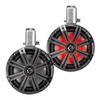 KICKER 45KMTC8 8" 2 Way Wakeboard Coaxial Tower Speakers with 48KMA3604 Marine Amplifier and 47KMPK8 Amplifier Wiring Kit view 3