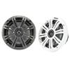 KICKER Pair of 45KM654 6.5" Coaxial Marine Speakers and 48KMA3604 4 Channel Marine Amplifier view 2