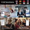 BLESSOURCE Smart Glasses with AI,Bluetooth glasses for Women and Man,116 Languages & Accents Translator Device,Blue Light Filter & UV Pretection Polarized Lenses view 2