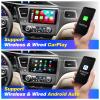 SizxNanv Android Radio Updated forHonda Civic 2013-2015 Compatible with Wireless Carplay Android Auto,Car Stereo Touchscreen Bluetooth Navigation Multimedia Player GPS WiFi Backup Camera Head Unit view 2