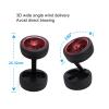 SENECESLI USB Desktop Small Fan, Foldable Table Cooling Fan with Night Light, 3 Wind Speeds, Rechargeable Mini Fan for Office Home Dormitory view 2