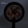 SENECESLI USB Desktop Small Fan, Foldable Table Cooling Fan with Night Light, 3 Wind Speeds, Rechargeable Mini Fan for Office Home Dormitory view 4