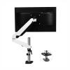 Adjustable Arm Mount Monitor Mount, for 15"-32" Screens Holds 4.4-17.6 lbs,Fully Adjustable Gas Spring Monitor Mount with Grommet Base,One Color-300mm view 1