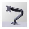 Adjustable Arm Mount Monitor Mount, Fits 13-32 Inch Monitors,Supports Table Clip and Perforated Mounts Adjustable Monitor Stand,Silver view 1