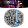 NOENNULL Microphone Head Replacement, Grille Microphone Replacement Head, Mesh Mesh Microphone Head Stainless Steel Grid Mesh Cover Replacement view 2