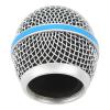 NOENNULL Microphone Head Replacement, Grille Microphone Replacement Head, Mesh Mesh Microphone Head Stainless Steel Grid Mesh Cover Replacement view 4