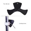 Adjustable Arm Mount Monitor Mount, Sit Stand Dual Monitor Mount for 15''-27'' Screens,Adjustable Wall Mount Dual Monitor Arm,450mm view 4