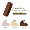 Custom Wood USB Flash Drive 2GB 200 Pack, Customizable Wooden USB 2.0 Drive Logo Print Promotional Favors, Personalized Logo USB Stick Bulk Ideal Marketing Tool Promotional Items view 2