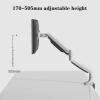 Adjustable Arm Mount Monitor Mount, for 13-32" Screens,Adjustable Gas Spring Monitor Arm with Tilt,Swivel,Rotation,75/100mm, view 4
