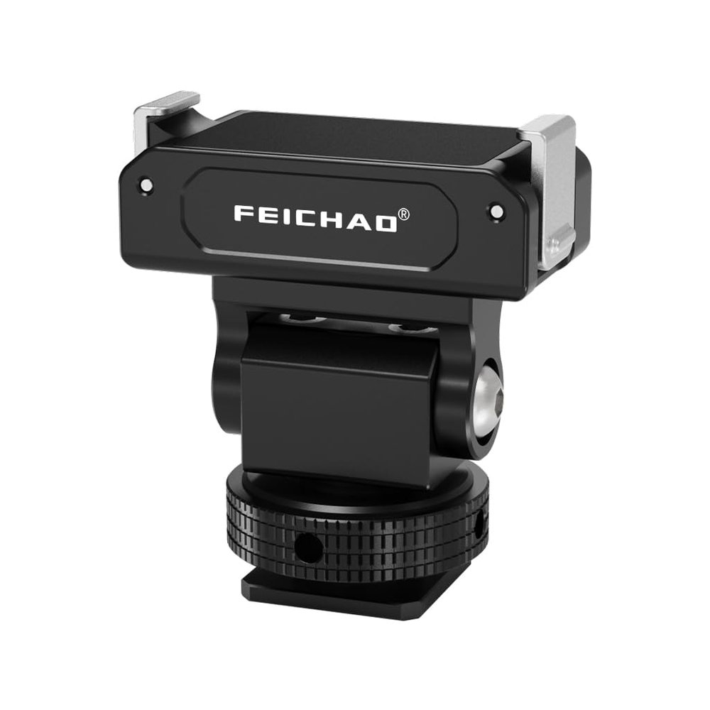FEICHAO Hot Shoe Cold Shoe Adapter Mount Magnetic Quick Release Base Compatible with OSMO 360, Action5pro/4/3/2 (Set A)