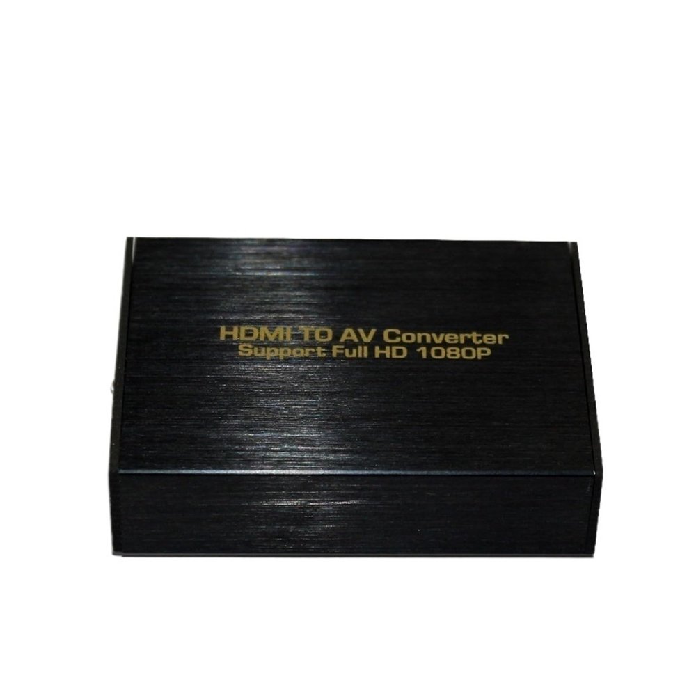 Y0S3QZ1 HDMI-Compatible to AV Converter CVBS AV 3.5mm RCA Output Select Switch 1080P LPCM2.0 for TV Box PS*4 X*Box DVD Blue-Ray
