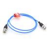 DRRI Low Noise 3-Slot Male Triax to 3-Slot Male Triax Cable for MIL-STD-1553 Systems view 2