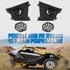 AUPOWER Front Dash Speaker Pods Panels for Can Am Maverick R 2024+ Dashboard Speaker Enclosures Audio Pod Mounts Waterproof for Can Am Maverick R MAX X RS 2024+ Off-Road Accessories view 2