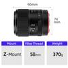 Meike 55mm F1.8 Pro STM Full Frame Autofocus Lens for Nikon Z-Mount, 8K Video Prime Portrait Lens Compatible with Z8/Z9/Z6III/Z7II/Zfc view 2