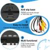 Bloepum HD 1080p CD/EVD/VCD DVD Player Outputs Home Digital Media Player with USB and Microphone Ports US Plug view 3