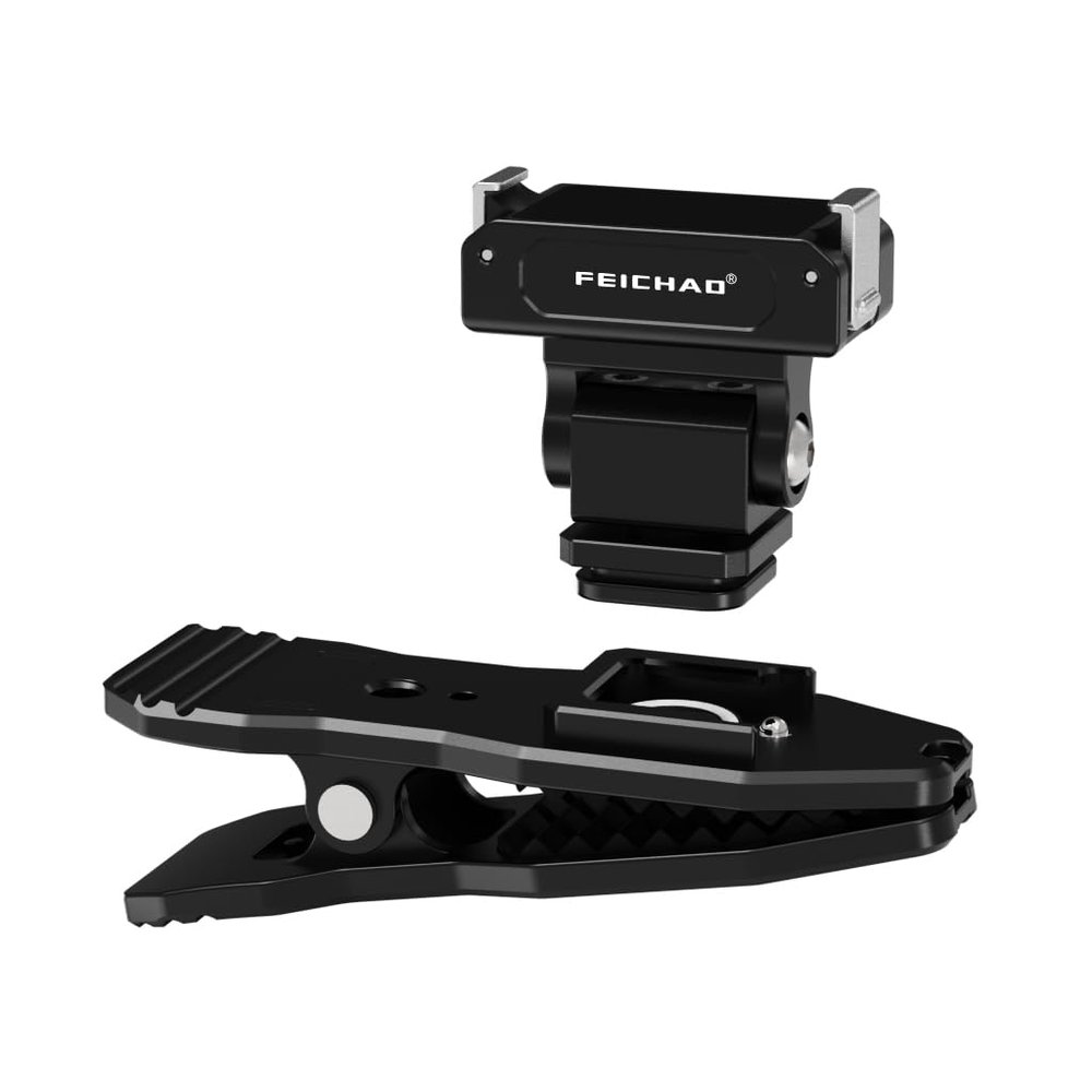 FEICHAO Hot Shoe Cold Shoe Adapter Mount Magnetic Quick Release Base Compatible with OSMO 360, Action5pro/4/3/2 (Set D)