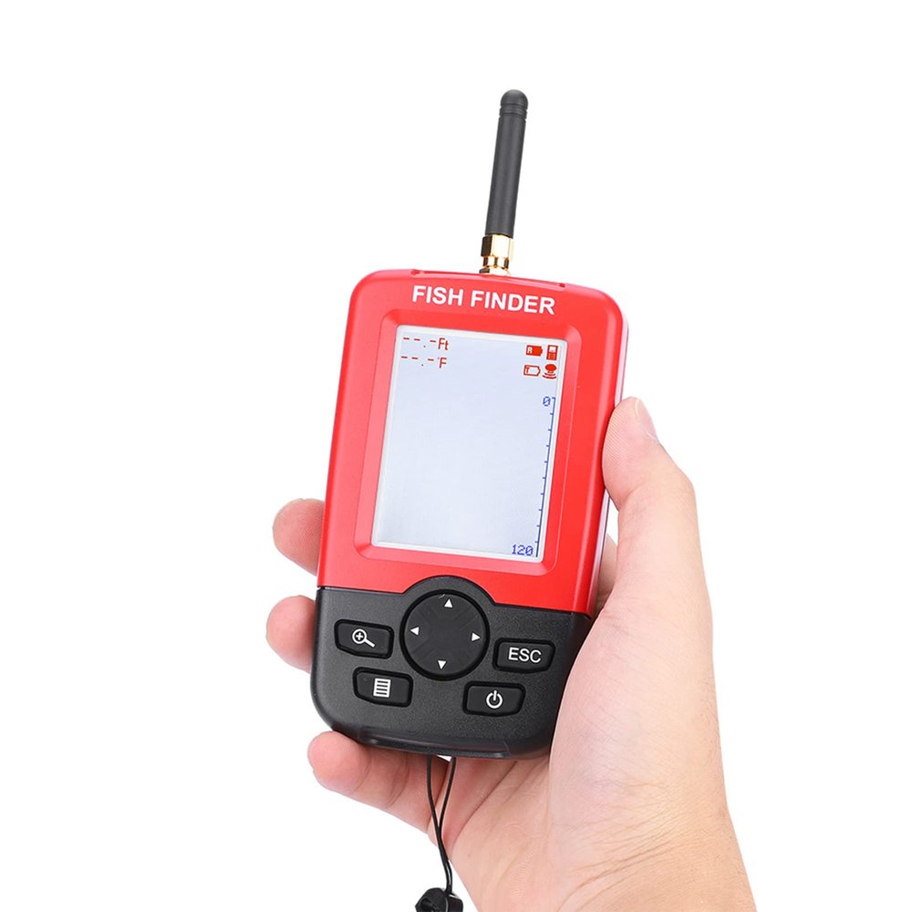 100M Wireless Sonar Sensor Fishfinder Accessory, Portable Echo Sounder for Fishing, Advanced Fish Finder Tackle Accessory