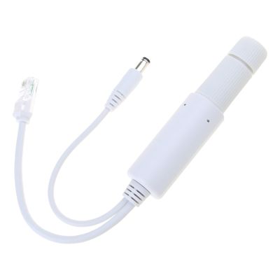 ZIRANU Active Splitter 48V to DC12V Splitters IEEE802.3af Compatible for Devices and VoIP Phones Camera