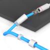 ZIRANU Active Splitter 48V to DC12V Splitters IEEE802.3af Compatible for Devices and VoIP Phones Camera view 4