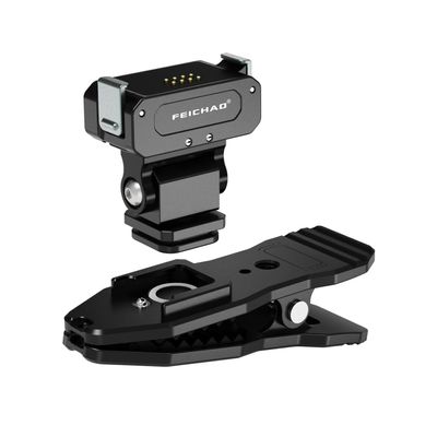 FEICHAO Hot Shoe Cold Shoe Adapter Mount Magnetic Quick Release Base Compatible with Osmo Action5pro/4/3/2 Action (Set F)