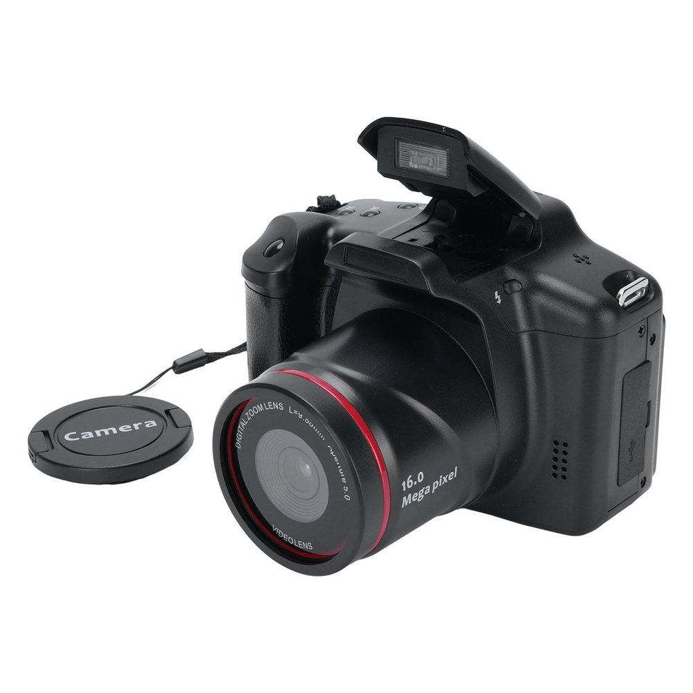 Digital Camera, 1080P Vlogging Camera with 16x Digital Zoom, 2,4in Screen, Flash, Anti Shake, Selfie Camera, Compact Small Camera for Kids Boys Girls