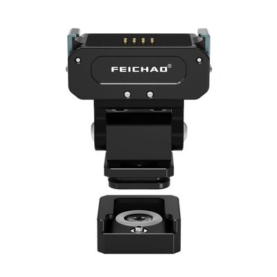 FEICHAO Hot Shoe Cold Shoe Adapter Mount Magnetic Quick Release Base Compatible with Osmo Action5pro/4/3/2 Action (Set E)