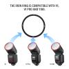 Magnetic Ring for Godox V1 U, V1PRO U, V100 U Round Head Flash, Compatible with Godox AK-R1 Magnetic Accessories view 3