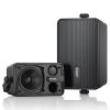 Inwa Outdoor Bluetooth Speakers, Active Passive Wall Mount Speaker, Waterproof Wireless Indoor/Outdoor Stereo Sound System w/Aux in, Suitable for Patio/Porch/Gazebo/Garage(MZ-650, Pair) view 1