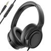 ADOOPE Wired Over-Ear Headphones with Mic, Hi-Fi Stereo Sound, Adjustable Headband, Comfort Noise-Isolating Ear Cups, Comfortable Fit for 3.5mm Devices (Black) view 1