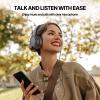 ADOOPE Wired Over-Ear Headphones with Mic, Hi-Fi Stereo Sound, Adjustable Headband, Comfort Noise-Isolating Ear Cups, Comfortable Fit for 3.5mm Devices (Black) view 3