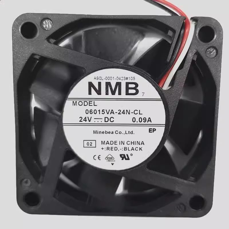 06015VA-24N-CL 24V 0.09A 3-Wire 6015 6CM Cooling Fan 06015VA-24N-CL