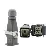 BHUPWZE 1Pcs Heavy Duty Connector 5(4+ 1) 10A 250V HA-005-2 Top-line Hot Channel Air Plug view 1