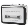 Cassette Portable Player MP3 USB Convert for Laptops and PCs, Sound Music Tape Player for Ancient Tapes and Cassettes, Compact Size, Window Compatible, Metal Material view 2