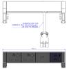 BACHMANN DESK2 2xUK 1xUSB A/C 22W, 0.2m GST18 INOX United Kingdom view 2