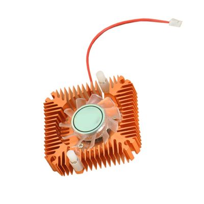 DirectNine Basics 12v Gpu Fan Cooler Silent Graphic Card Air Cooling Device Efficient Heat Dissipation for Gaming and Computing Reduces Noise and Fan Speed Compatible Graphics Cards
