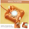 DirectNine Basics 12v Gpu Fan Cooler Silent Graphic Card Air Cooling Device Efficient Heat Dissipation for Gaming and Computing Reduces Noise and Fan Speed Compatible Graphics Cards view 2