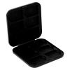 12 Game Card Case for Switch, Organizer with 12 Cartridge Slots, Hard Shell Storage for SDHC Memory Card, Silicon Holder for Storage Cards (Black) view 1